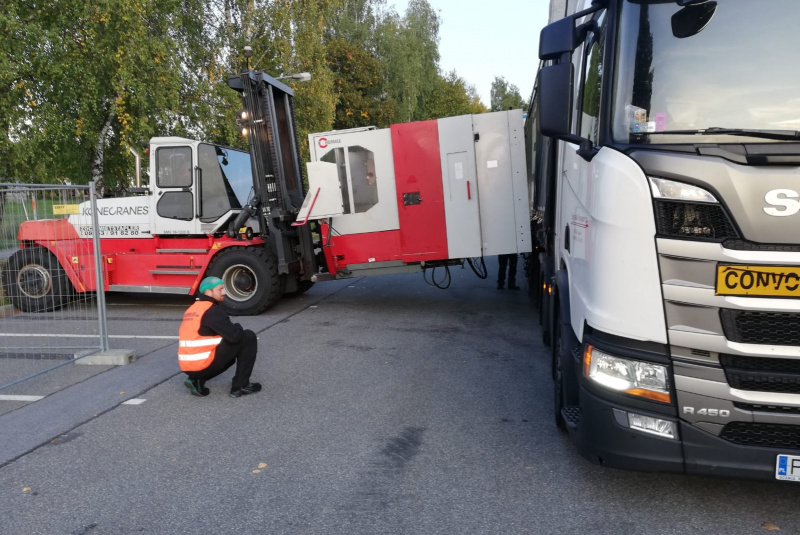 Presun strojov a zariadení